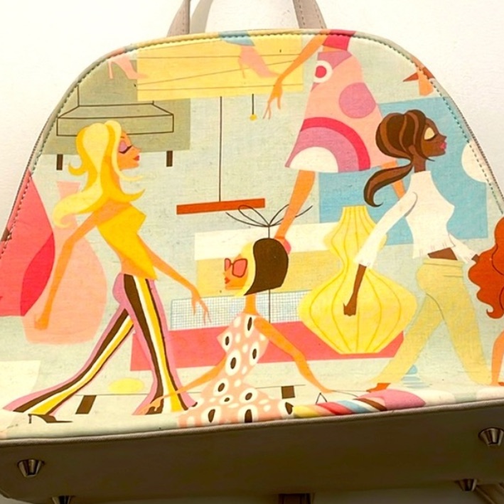 Vintage 90’s Groovy Backpack Bell Shaped Fashion Girls